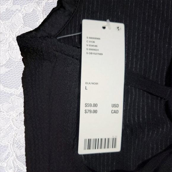 Urban Outfitters Black Strappy Mini Dress - Picture 3 of 3